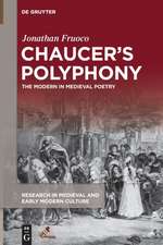 Chaucer¿s Polyphony