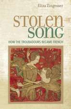 Stolen Song – How the Troubadours Became French