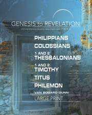 Genesis to Revelation