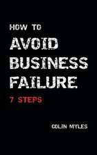 How to Avoid Business Failure