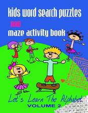 Kids Word Search Puzzles and Maze Activity Book Vol.2