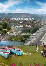 100,000 Conjugations of Spanish Verbs