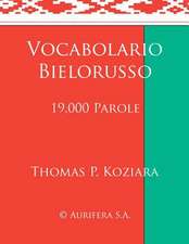 Vocabolario Bielorusso