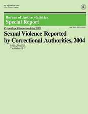 Sexual Violence Reported by Correctional Authorities, 2004