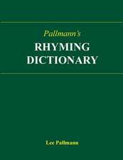 Pallmann's Rhyming Dictionary