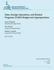 State, Foreign Operations, and Related Programs