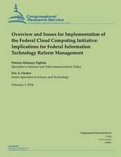 Overview and Issues for Implementation of the Federal Cloud Computing Initiative