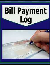 Bill Payment Log