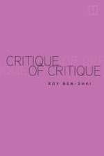 Critique of Critique