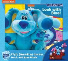 Nickelodeon Blue's Clues & You!: Look with Blue! First Look and Find Gift Set Book and Blue Plush