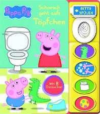 Peppa Pig - Schorsch geht aufs Töpfchen - Mein Klo-Soundbuch - Pappbilderbuch mit Klospülung und 8 Geräuschen - Peppa Wutz