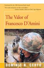 The Valor Od Francesco D'Amini