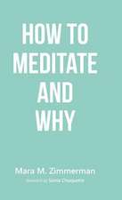 How to Meditate and Why