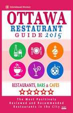 Ottawa Restaurant Guide 2015