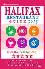 Halifax Restaurant Guide 2015