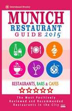 Munich Restaurant Guide 2015