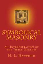 Symbolical Masonry