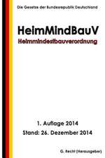 Heimmindestbauverordnung - Heimmindbauv