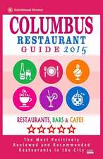 Columbus Restaurant Guide 2015