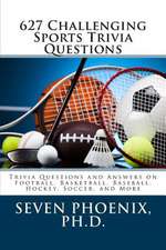 627 Challenging Sports Trivia Questions