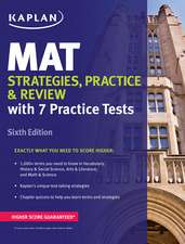 MAT Strategies, Practice & Review