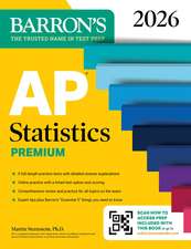 AP Statistics Premium, 2026: Prep Book with 9 Practice Tests + Comprehensive Review + Online Practice