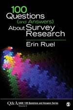 100 Questions (and Answers) About Survey Research