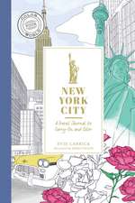 New York City: A Color-Your-Own Travel Journal