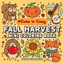 Fall Harvest Mini Coloring Book