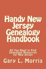 Handy New Jersey Genealogy Handbook