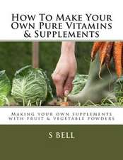 How to Make Your Own Pure Vitamins & Supplements