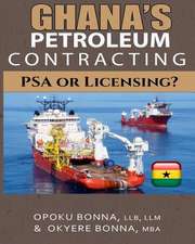 Ghana's Petroleum Contracting