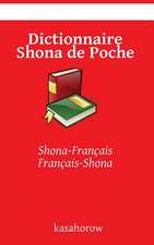 Dictionnaire Shona de Poche