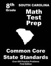 South Carolina 8th Grade Math Test Prep