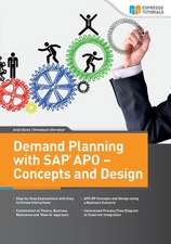 Demand Planning with SAP Apo - Concepts and Design