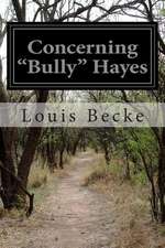 Concerning Bully Hayes