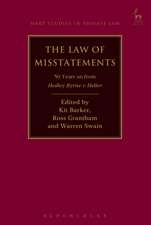 The Law of Misstatements: 50 Years on from Hedley Byrne v Heller