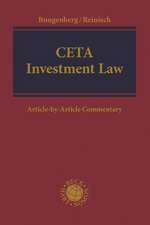 CETA Investment Law: Article-by-Article Commentary