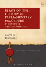 Essays on the History of Parliamentary Procedure