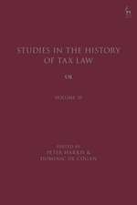 Studies in the History of Tax Law, Volume 10