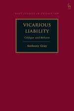 Vicarious Liability: Critique and Reform