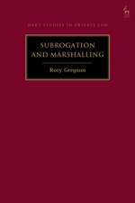 Subrogation and Marshalling