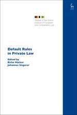 Default Rules in Private Law