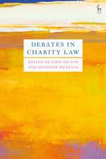 Debates in Charity Law