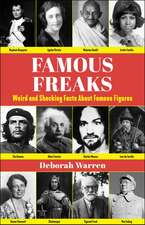 Famous Freaks: Weird and Shocking Facts About Famous Figures