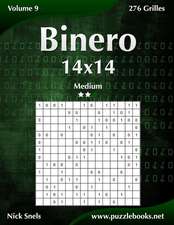 Binero 14x14 - Medium - Volume 9 - 276 Grilles