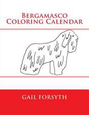 Bergamasco Coloring Calendar