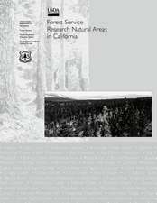 Forest Servce Research Natural Areas in California