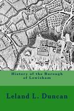 History of the Borough of Lewisham