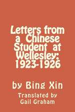 Letters from a Chinese Student at Wellesley